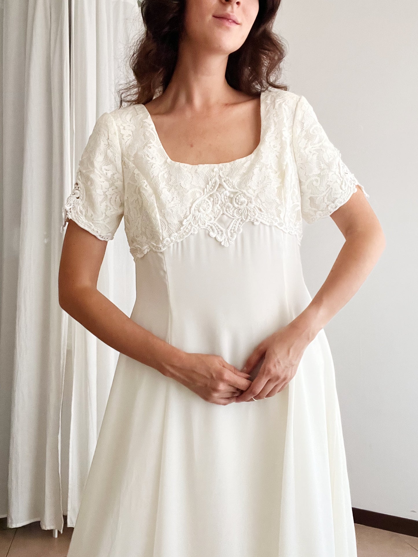 Abito lungo bianco M/L