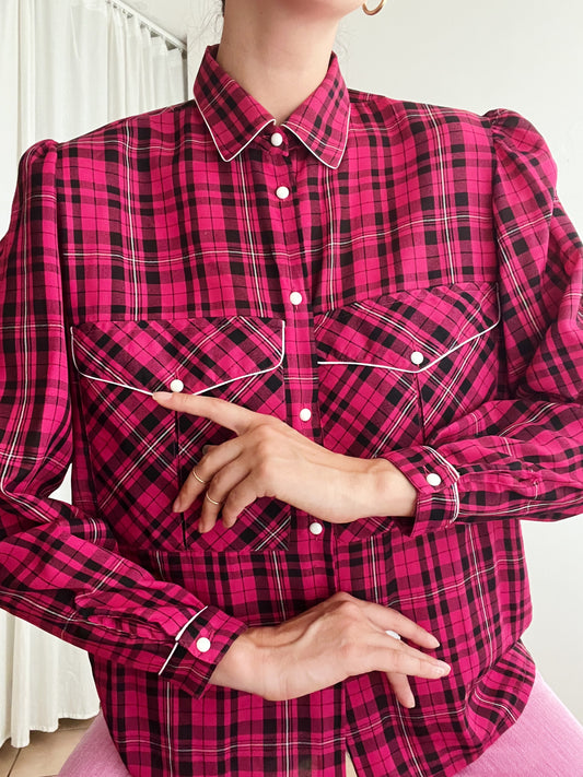 Camicia fucsia 42