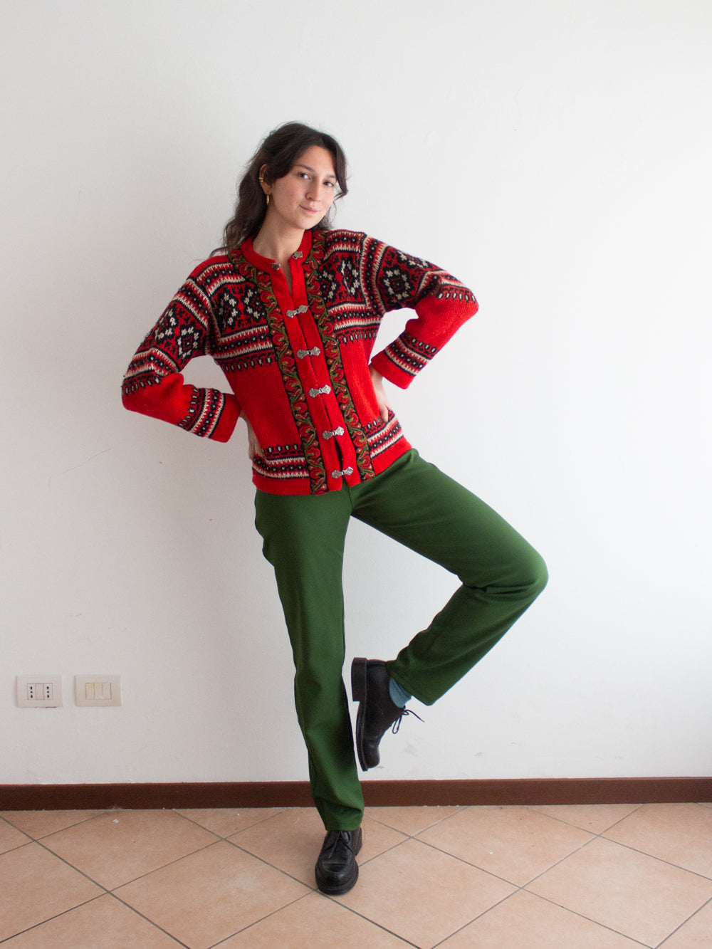 Pantaloni verdi 44