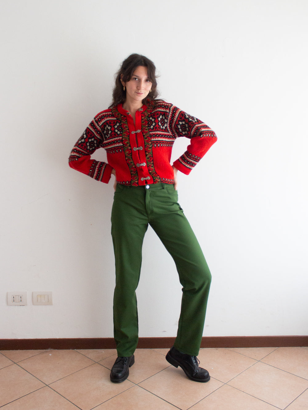 Pantaloni verdi 44