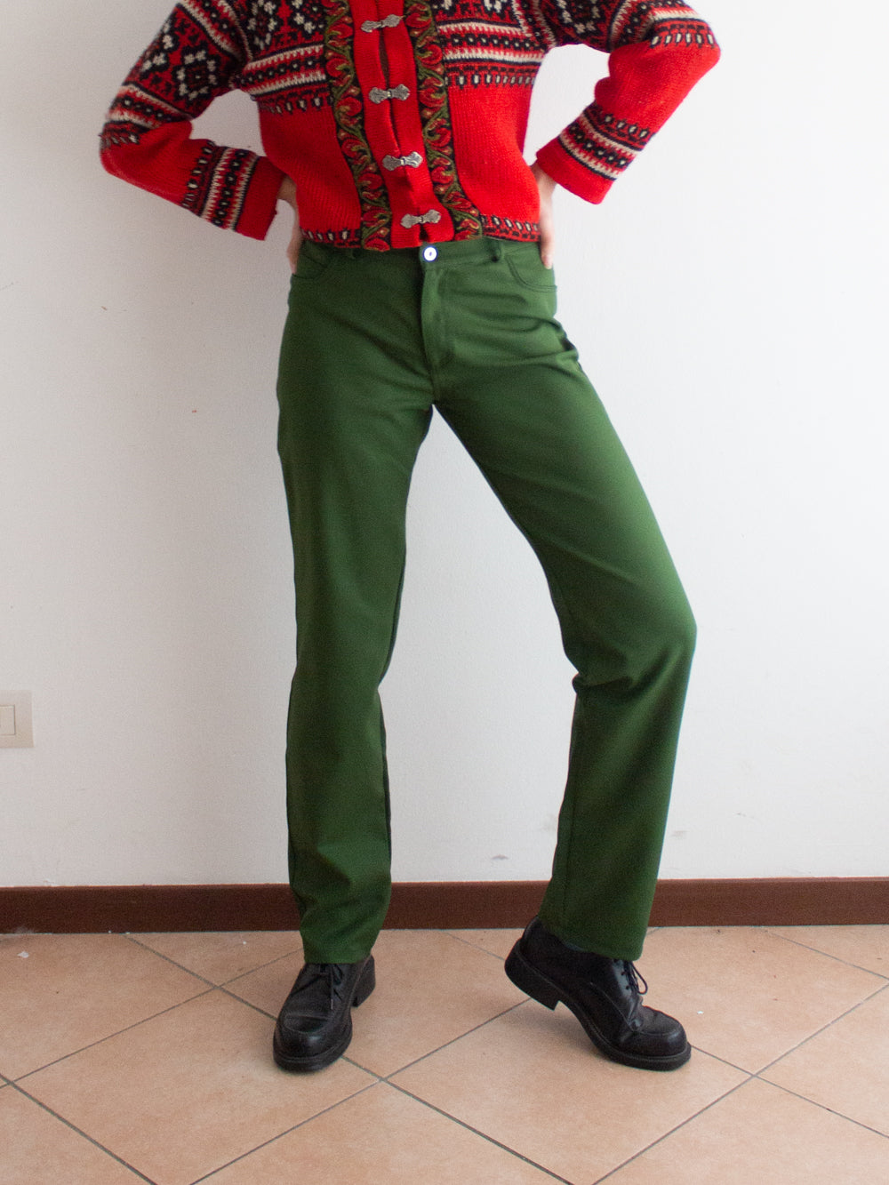 Pantaloni verdi 44