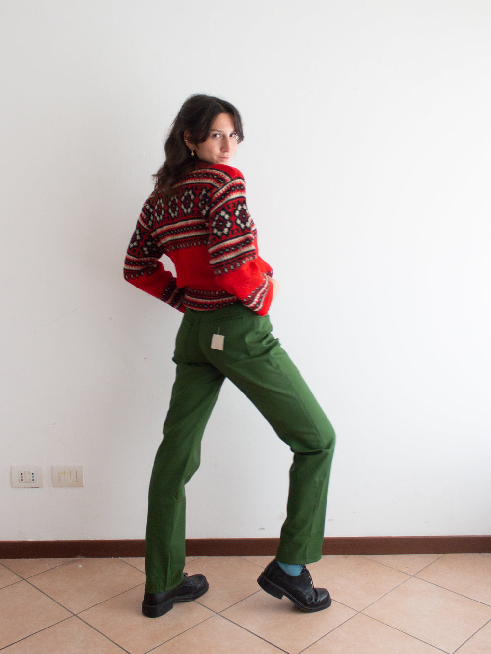 Pantaloni verdi 44