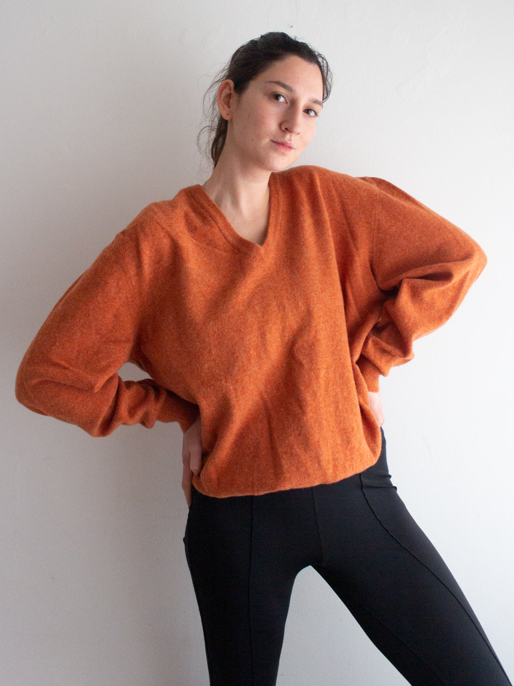 Maglione unisex arancione 54