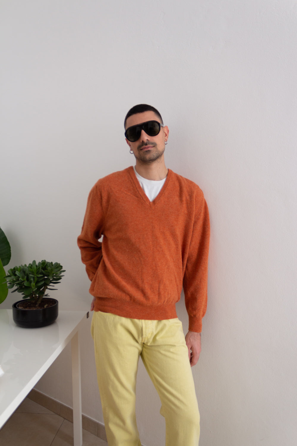Maglione unisex arancione 54