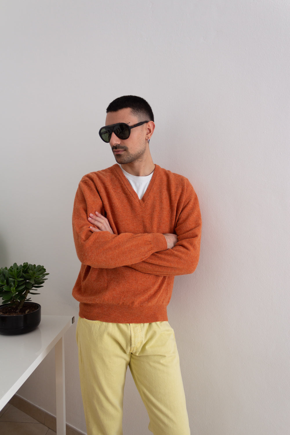 Maglione unisex arancione 54