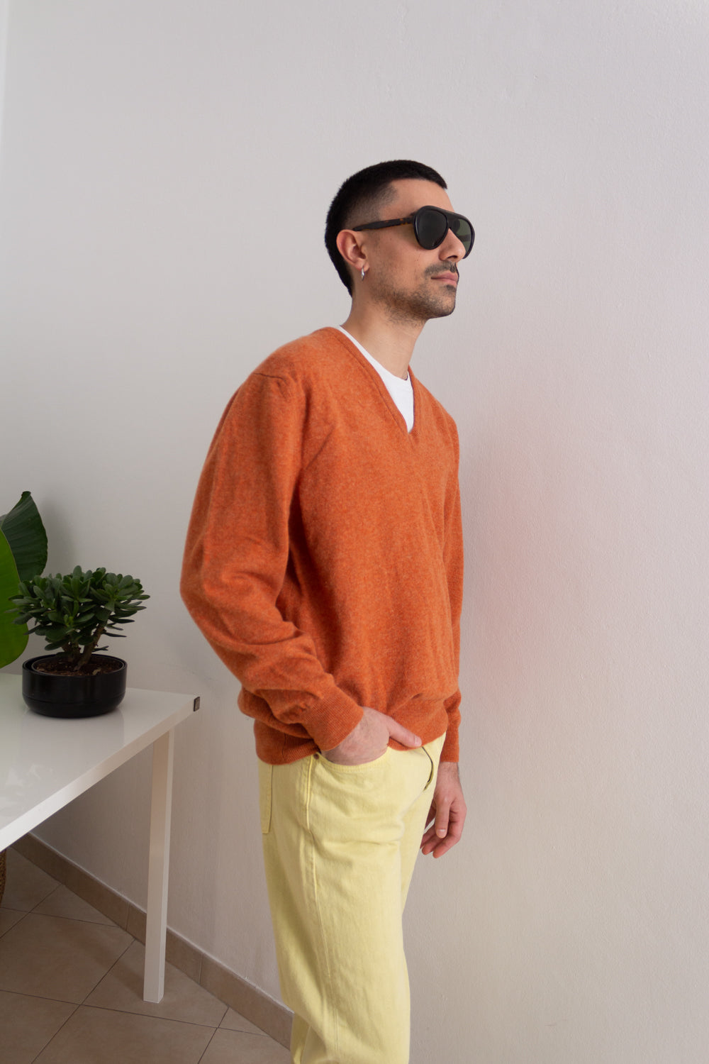 Maglione unisex arancione 54