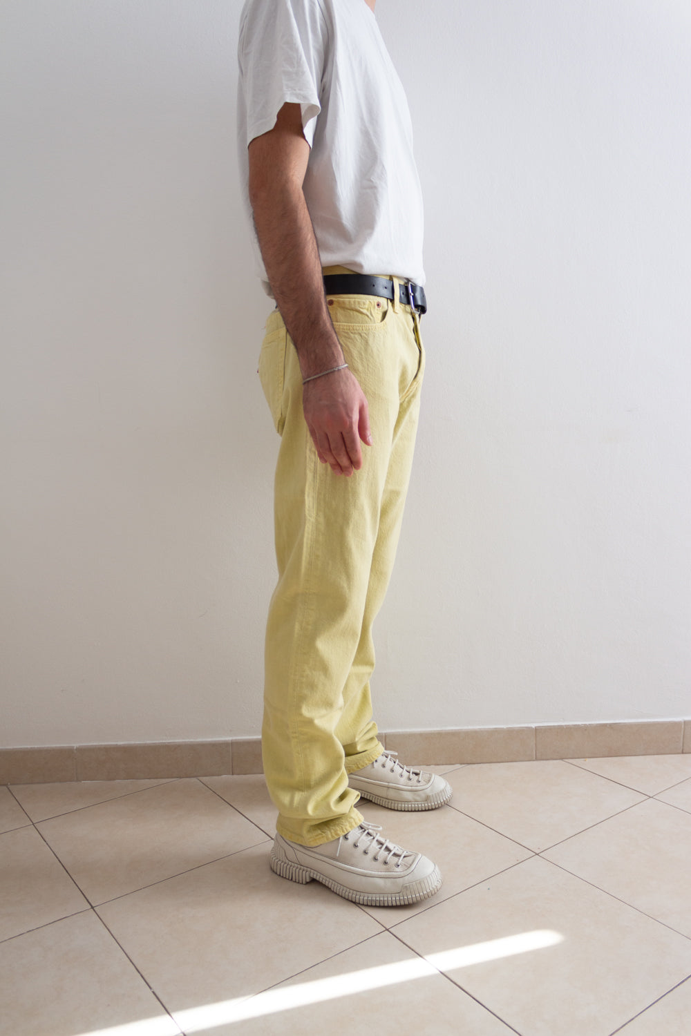 Jeans Levis 501 giallini L