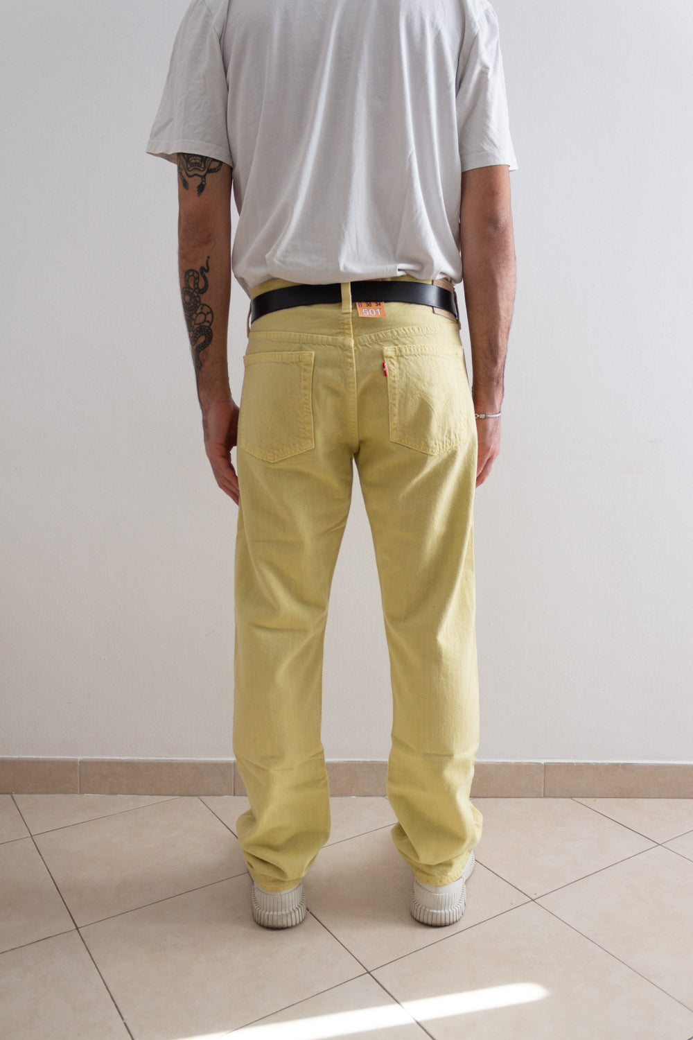 Jeans Levis 501 giallini L