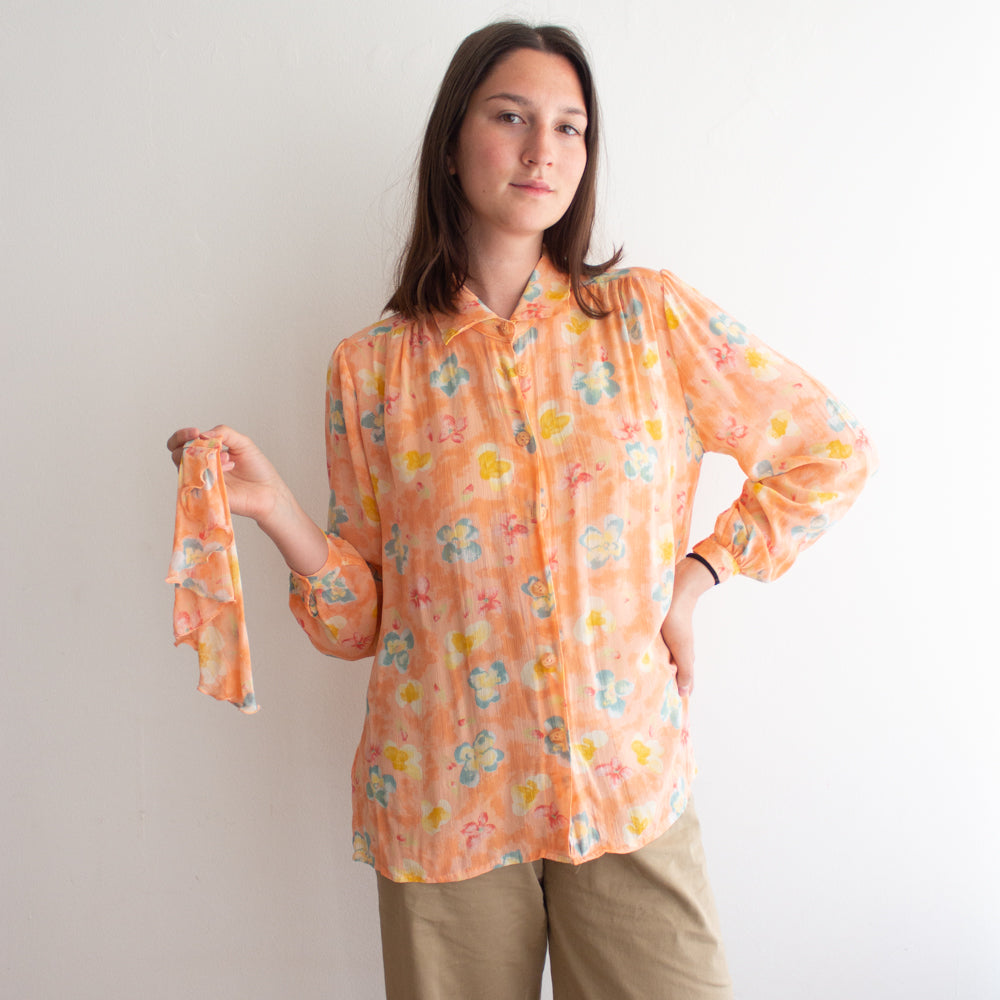 Camicia con colletto rimovibile