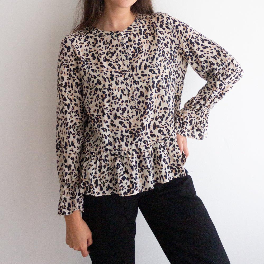 Camicia seta maculata Marella M
