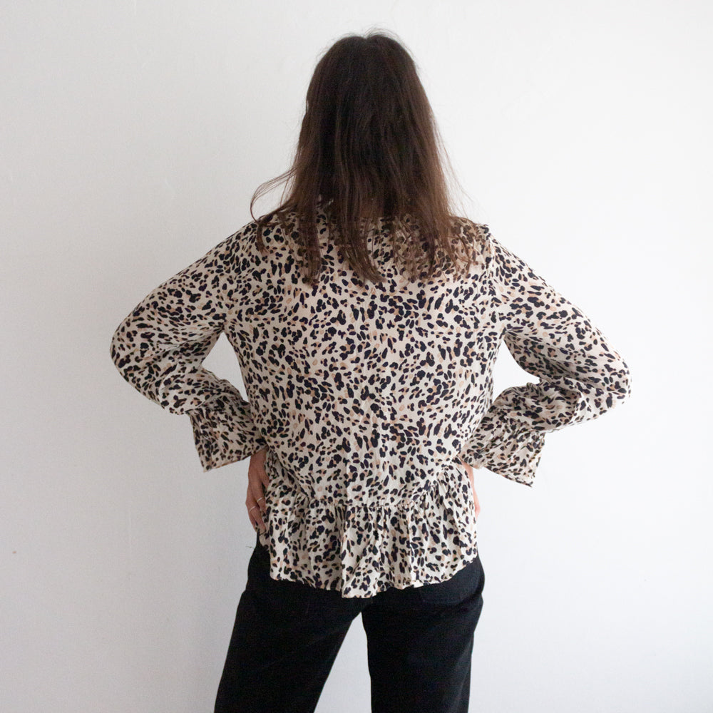 Camicia seta maculata Marella M