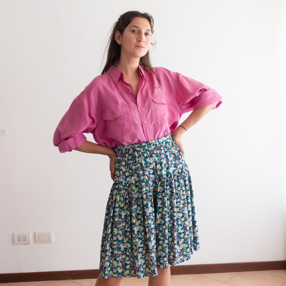Panta gonna viscosa floreale S/M