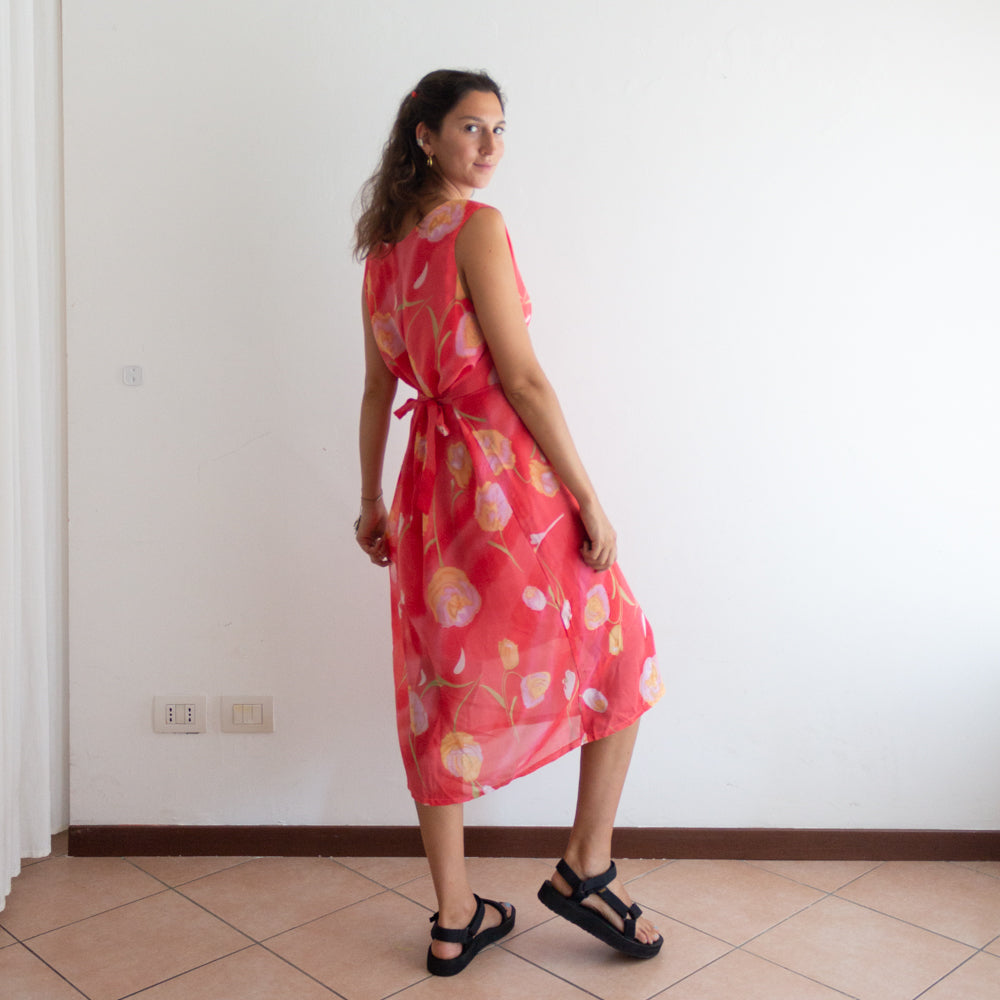 Abito fucsia L/XL