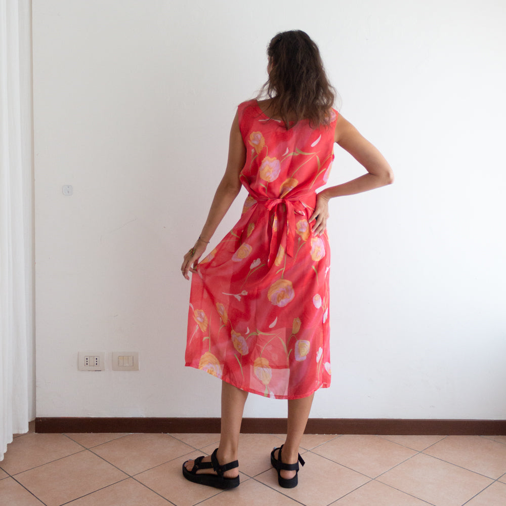 Abito fucsia L/XL