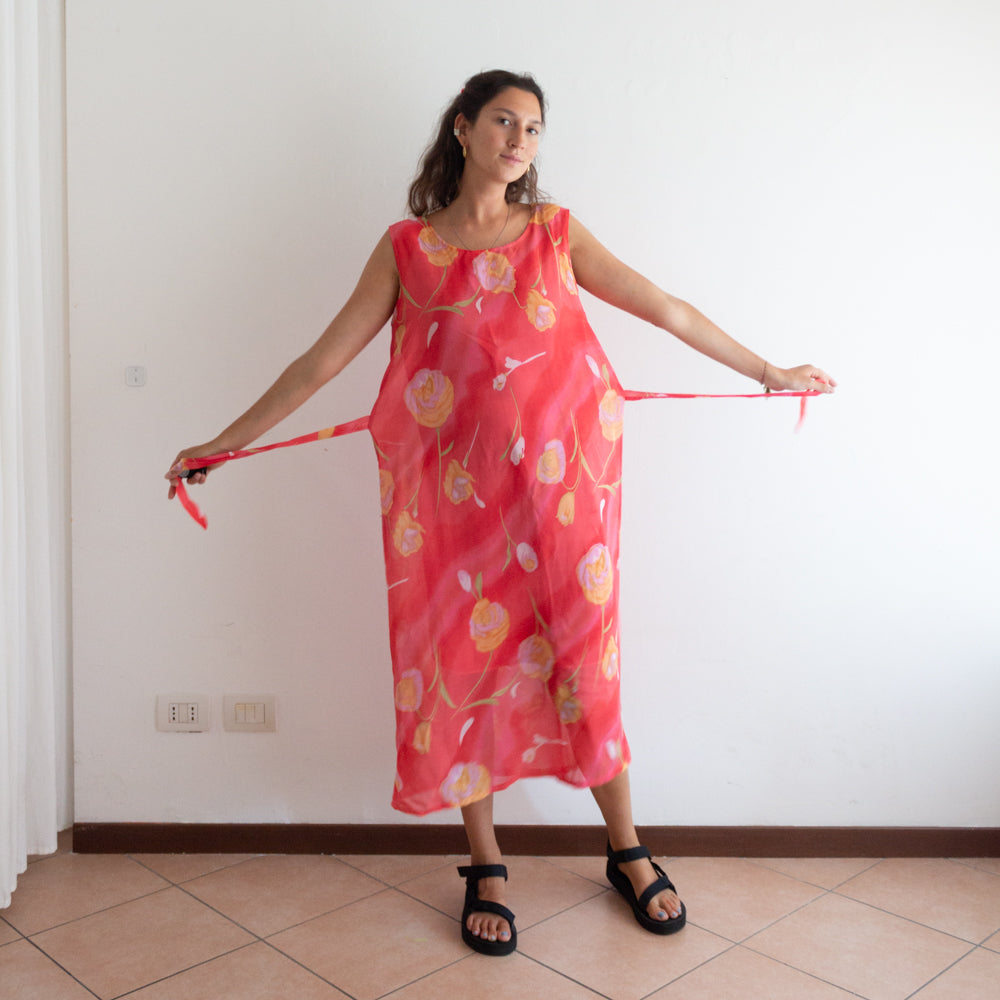 Abito fucsia L/XL