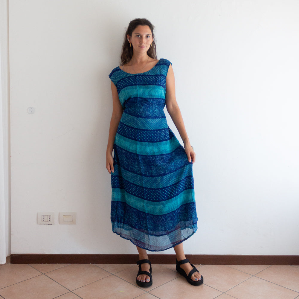 Abito blu azzurro L