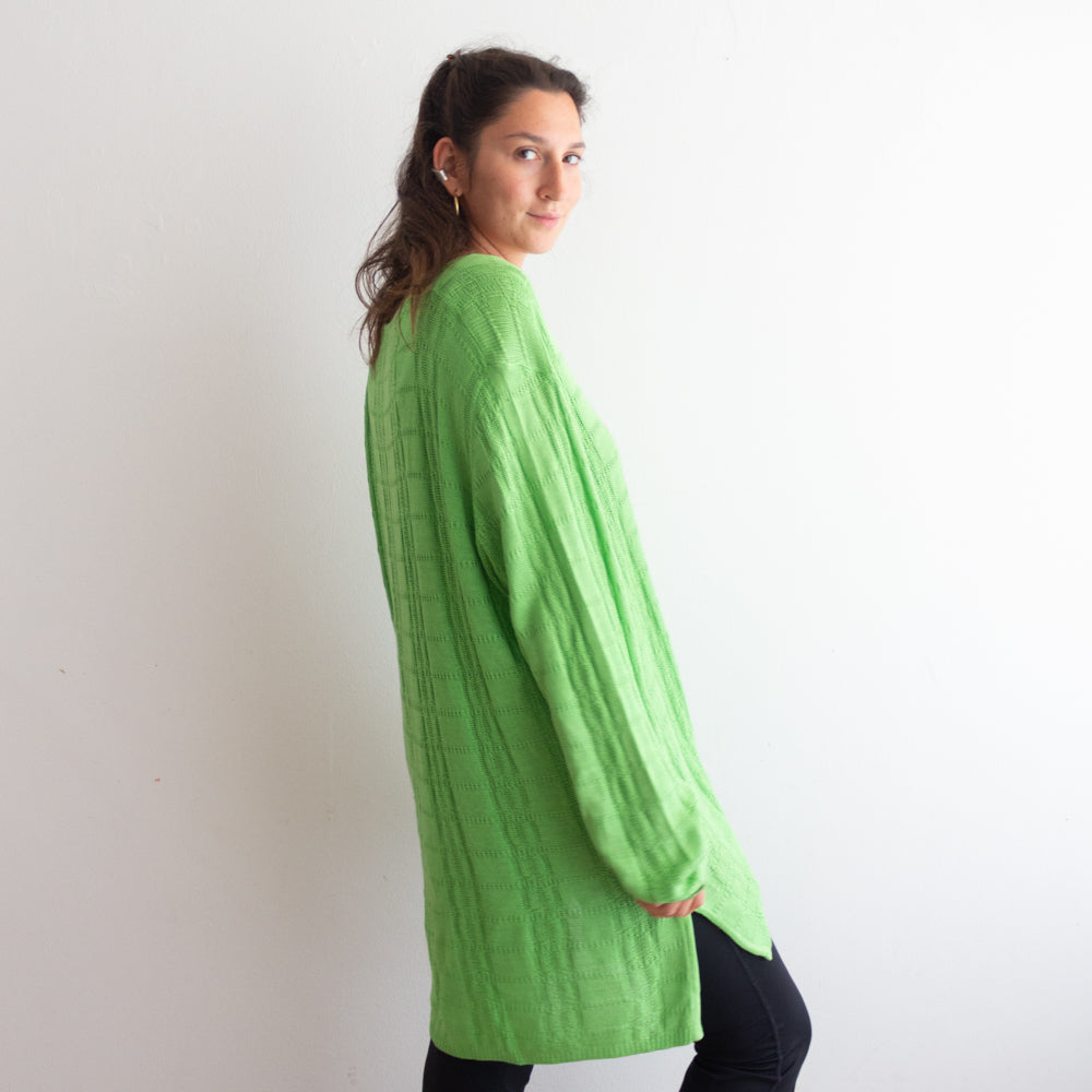 Maxi maglione verde XL