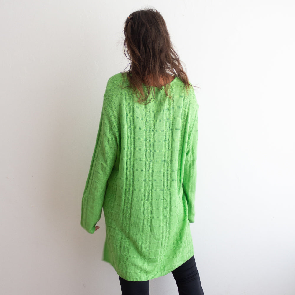 Maxi maglione verde XL
