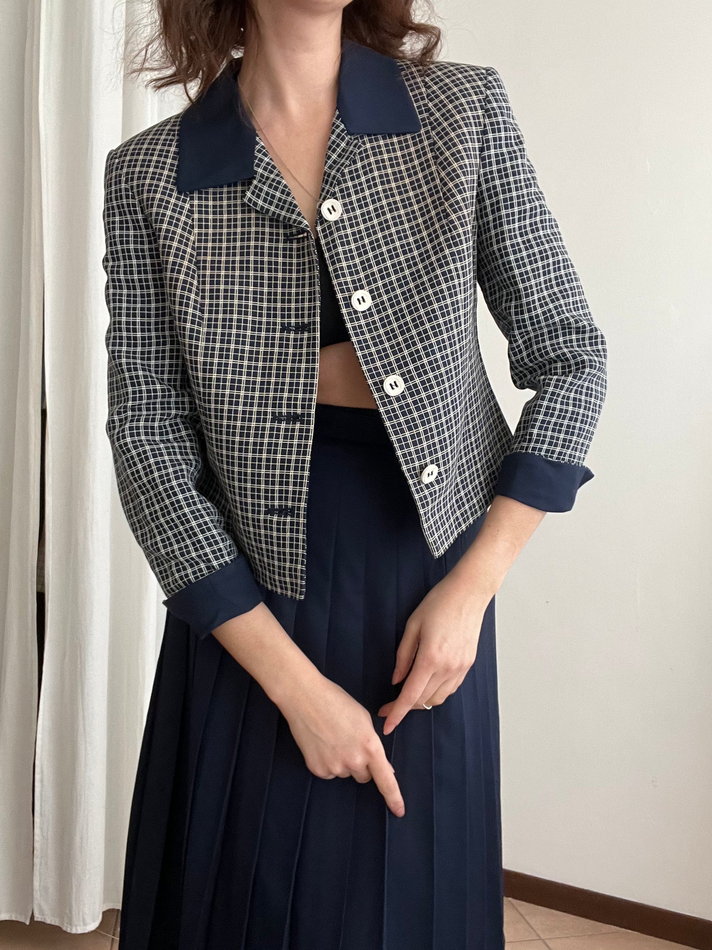 Blazer blu Caractere 42