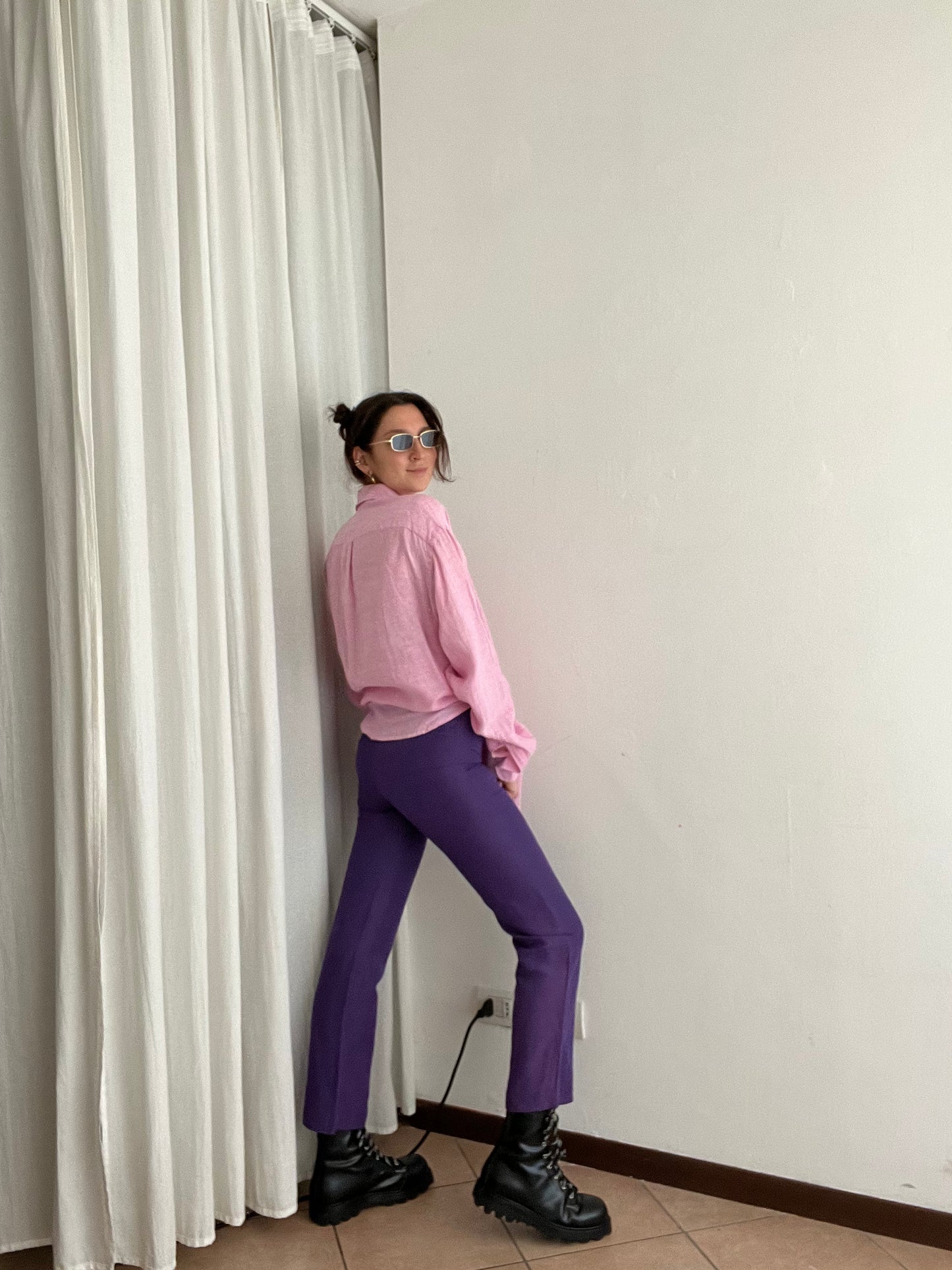 Pantaloni viola XS