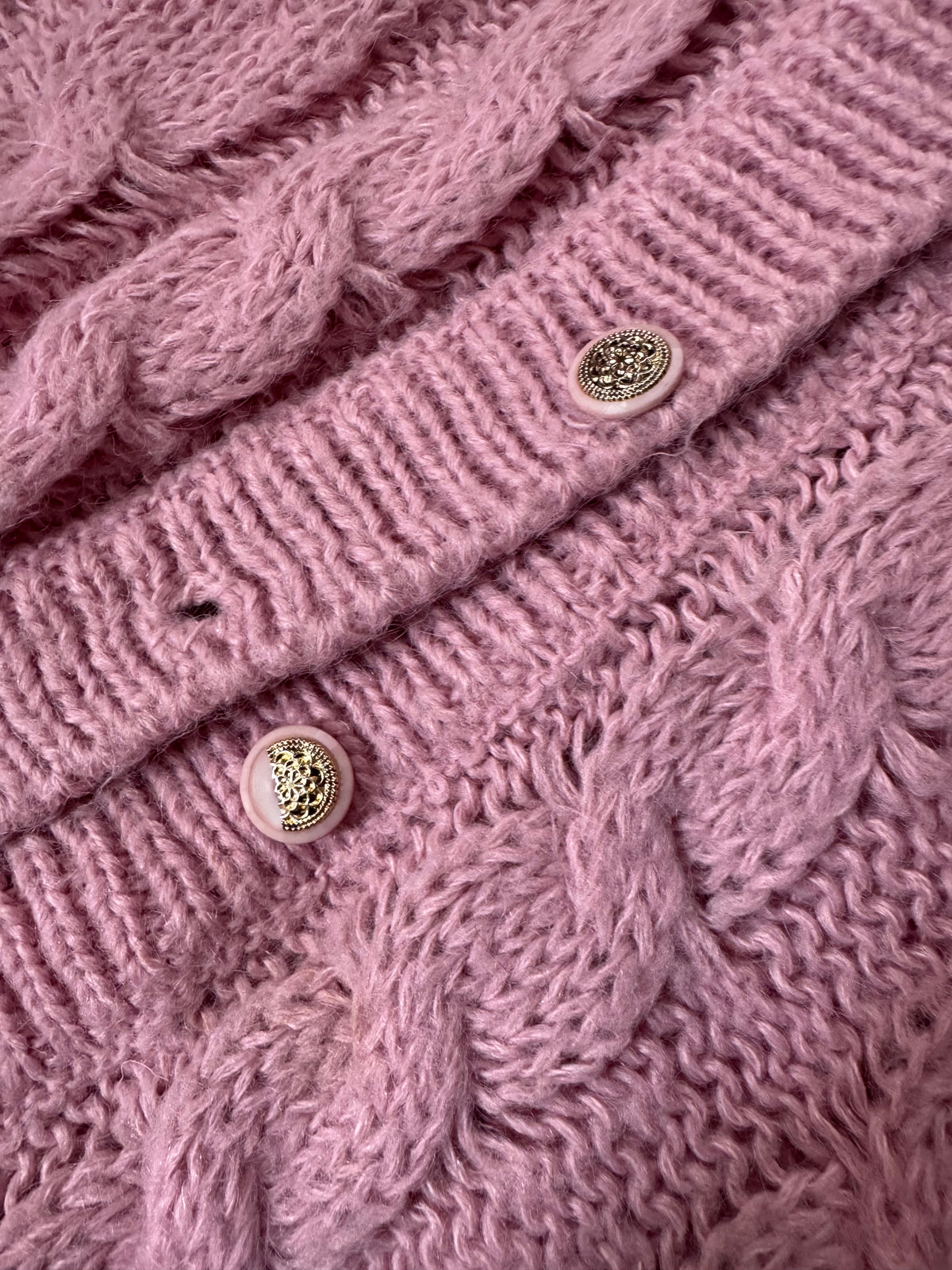 Maglione rosa L
