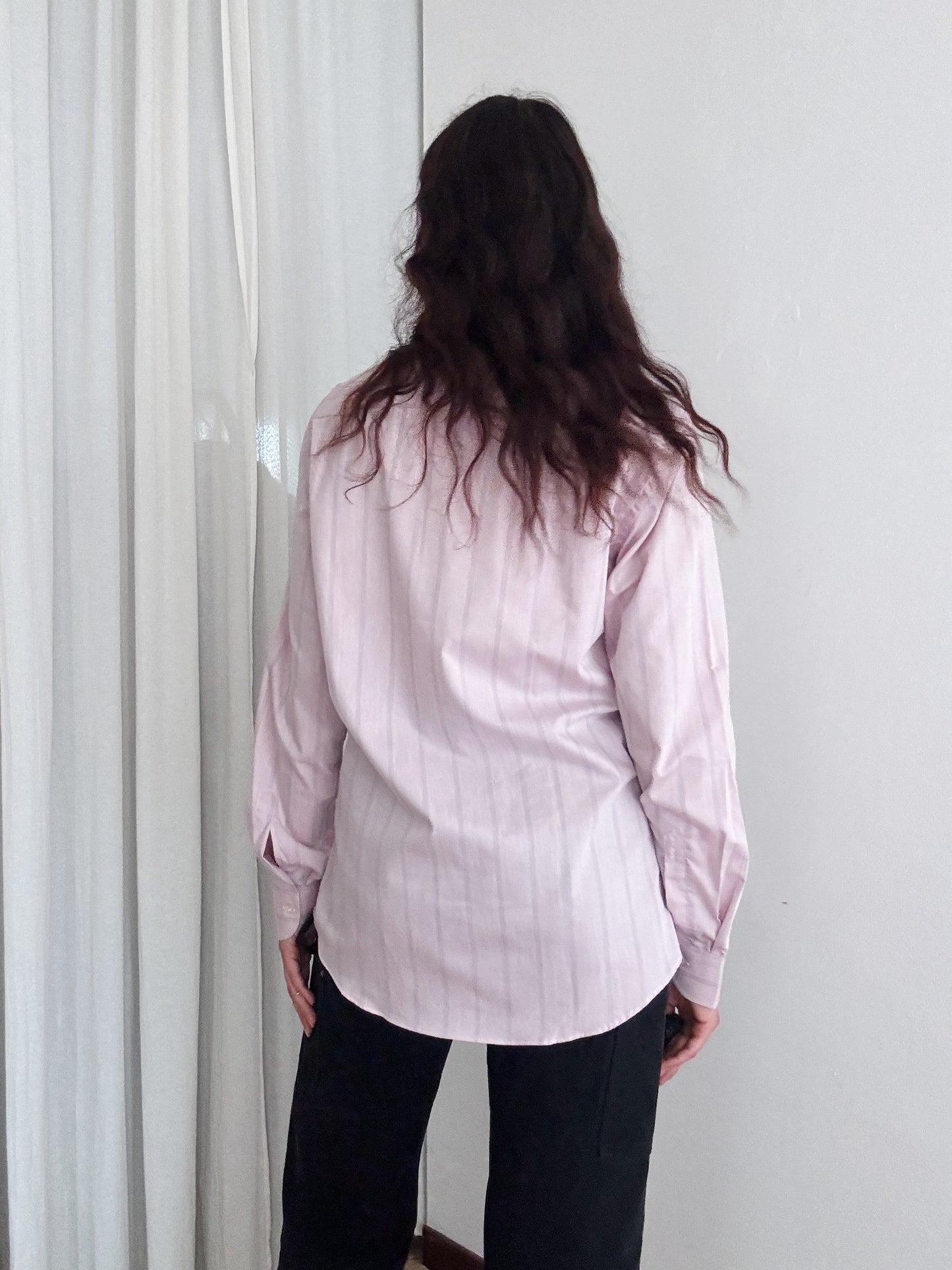 Camicia uomo rosa S