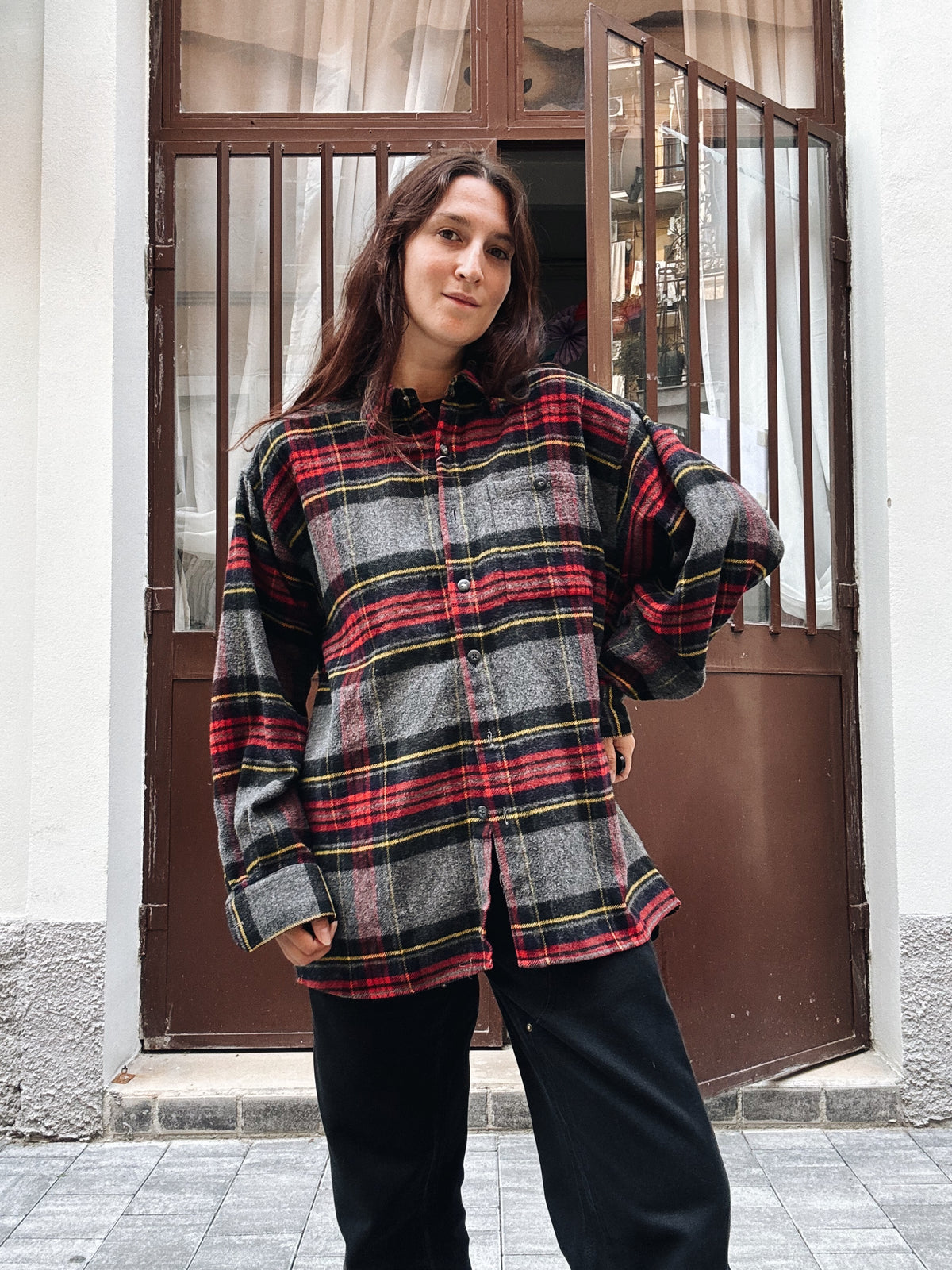 Camicia uomo flanella L