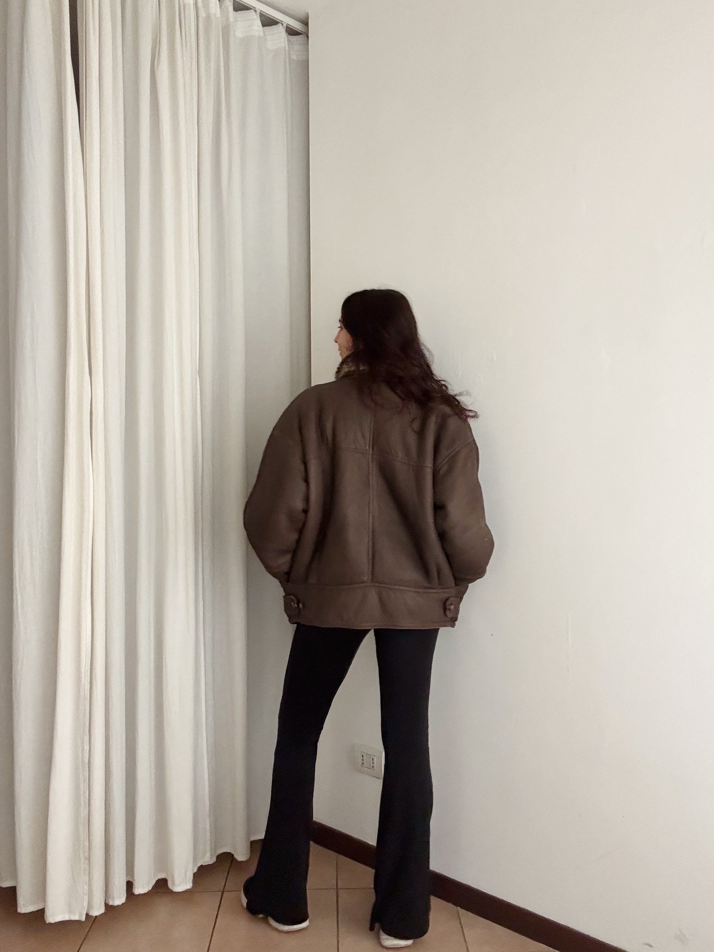 Montone unisex marrone M