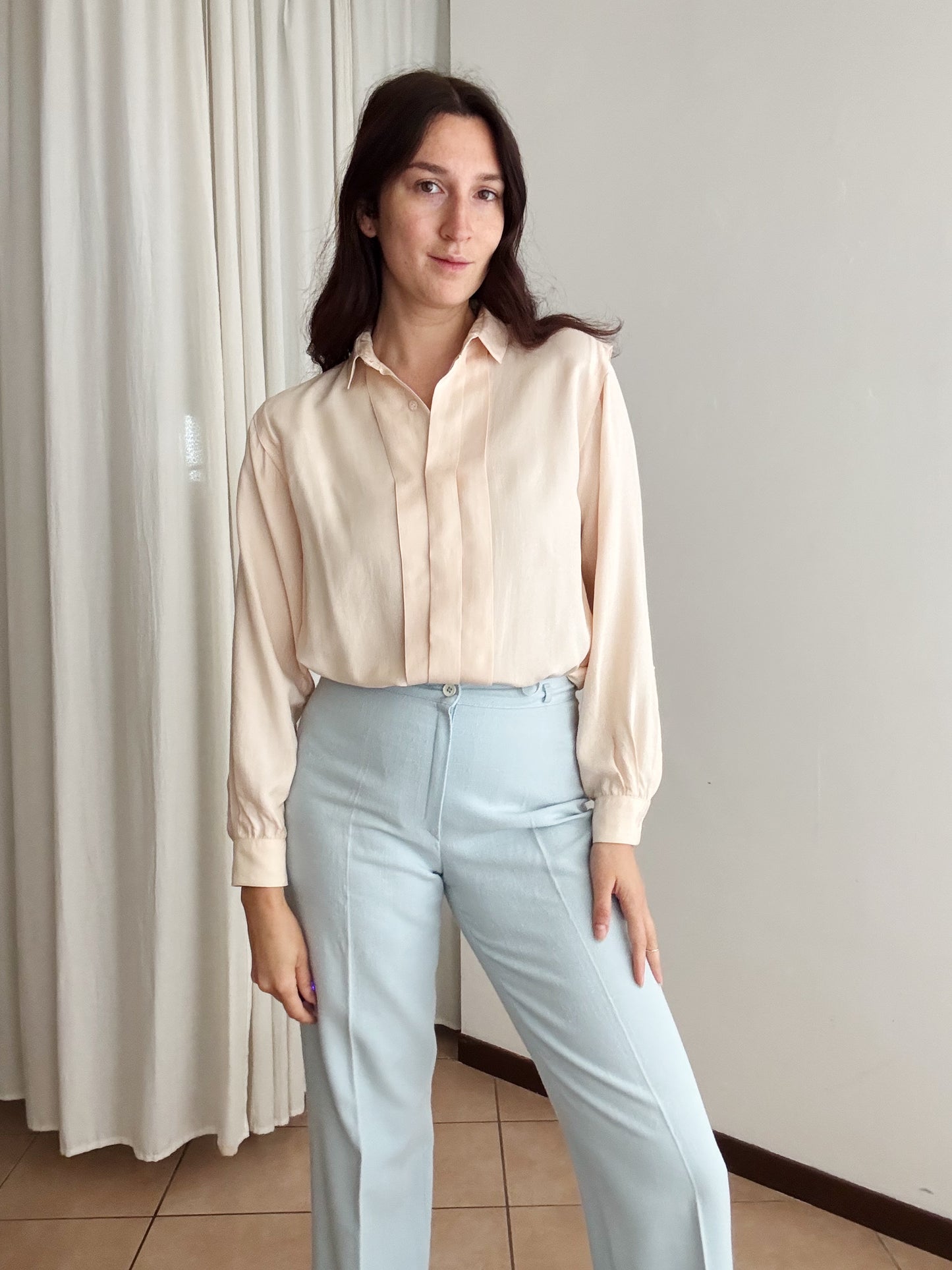 Pantaloni azzurro 42