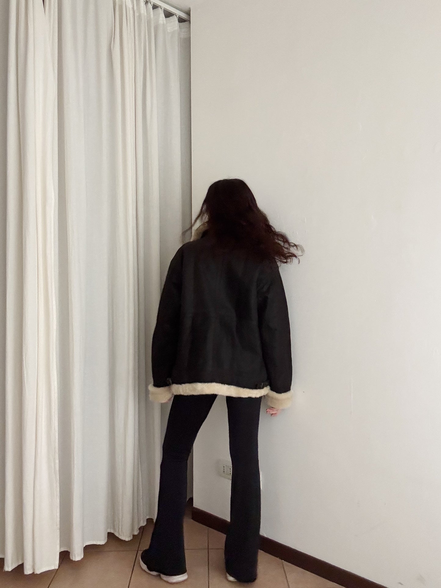 Montone maschile marrone L