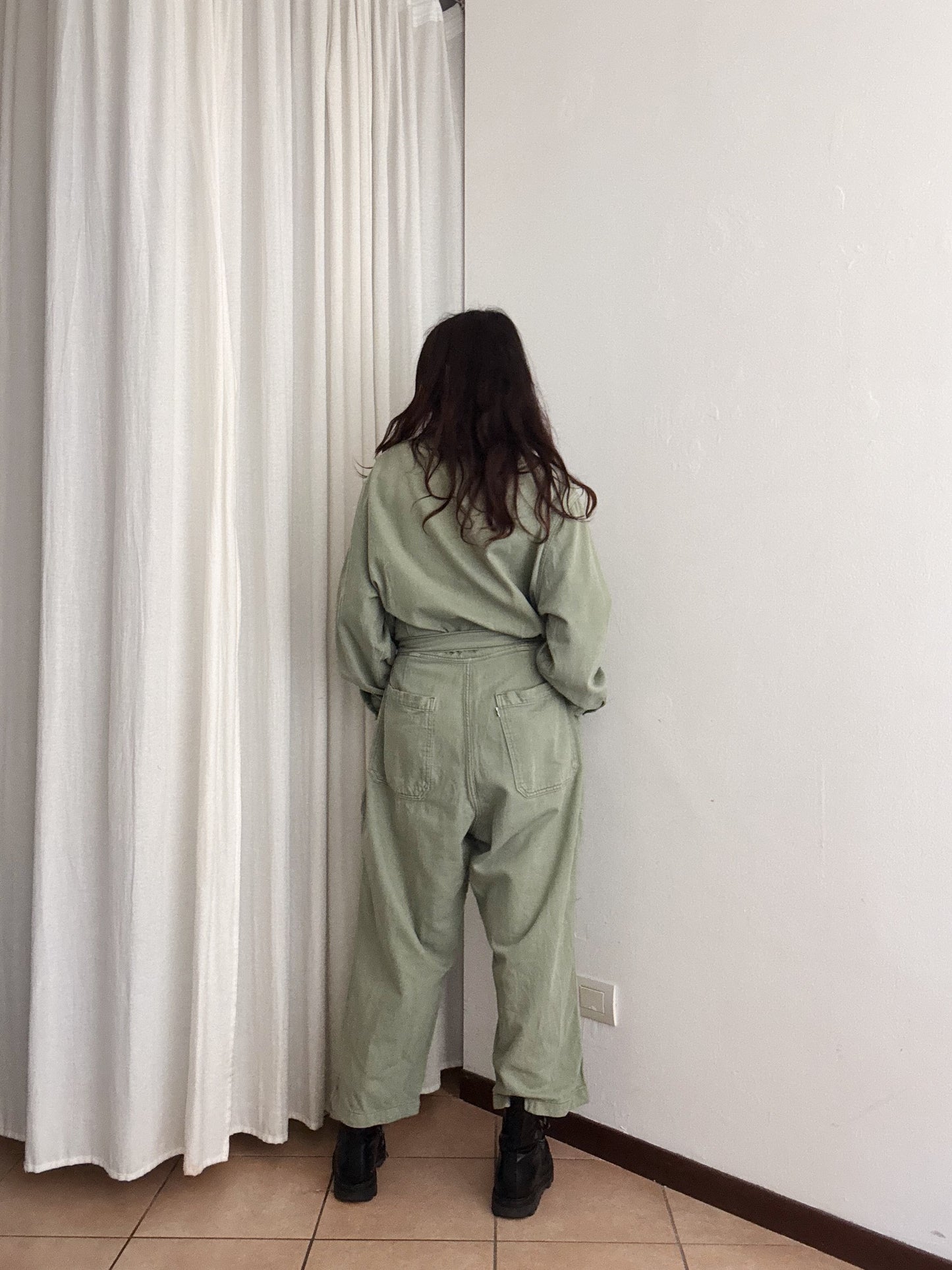 Tuta verde Levis XL