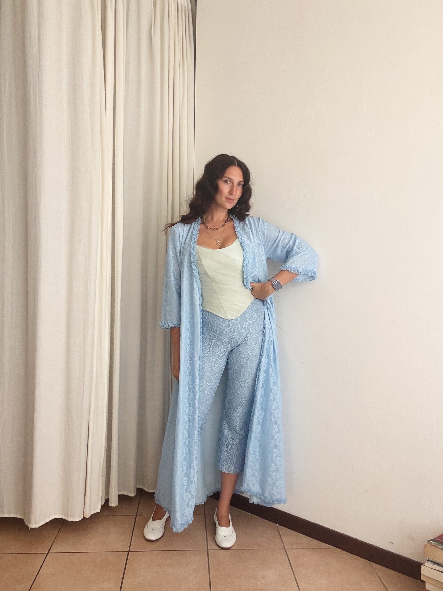 Vestaglia azzurra L