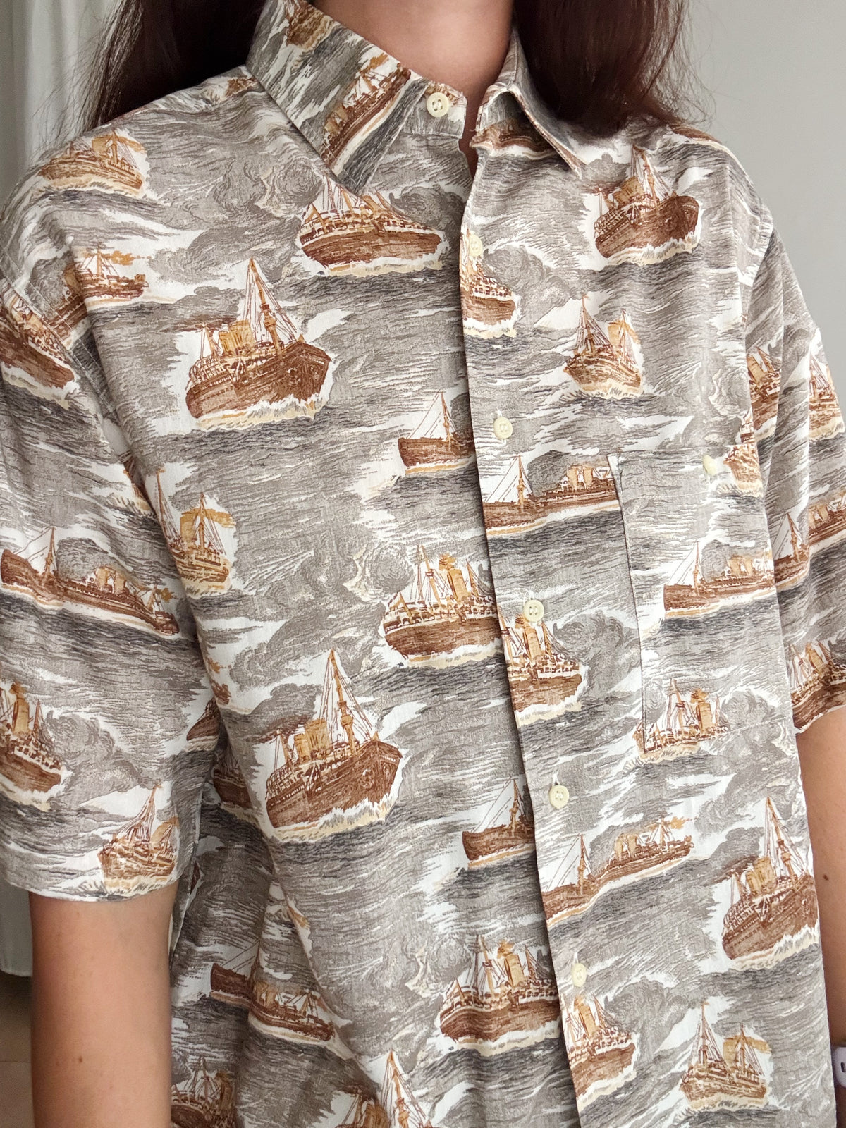 Camicia uomo barche M