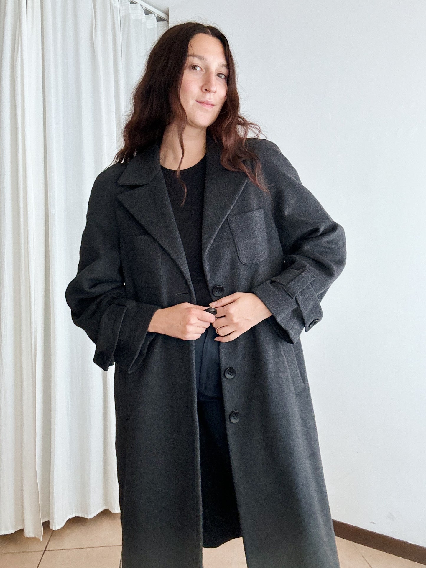 Cappotto grigio 48