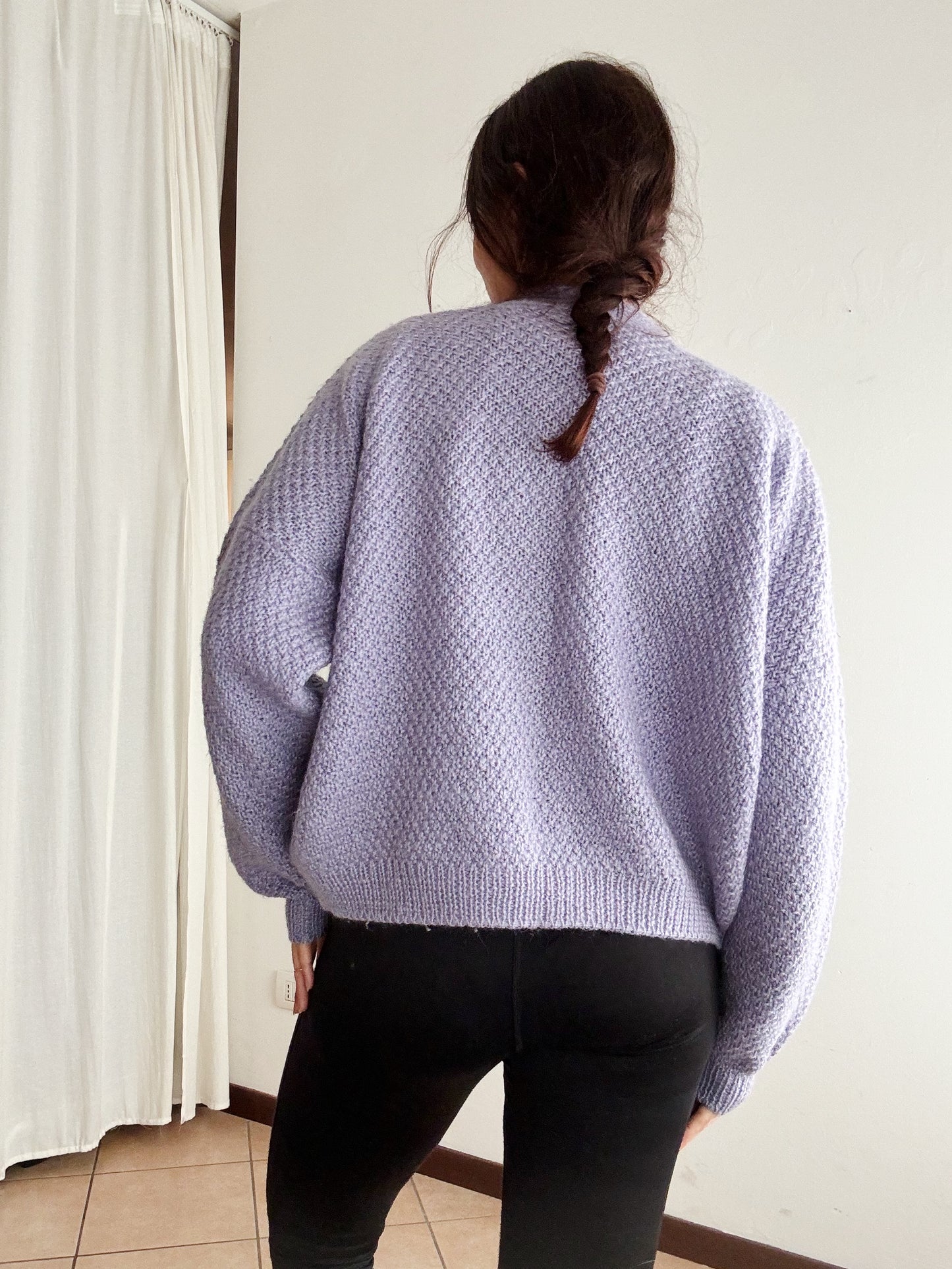 Cardigan lilla L