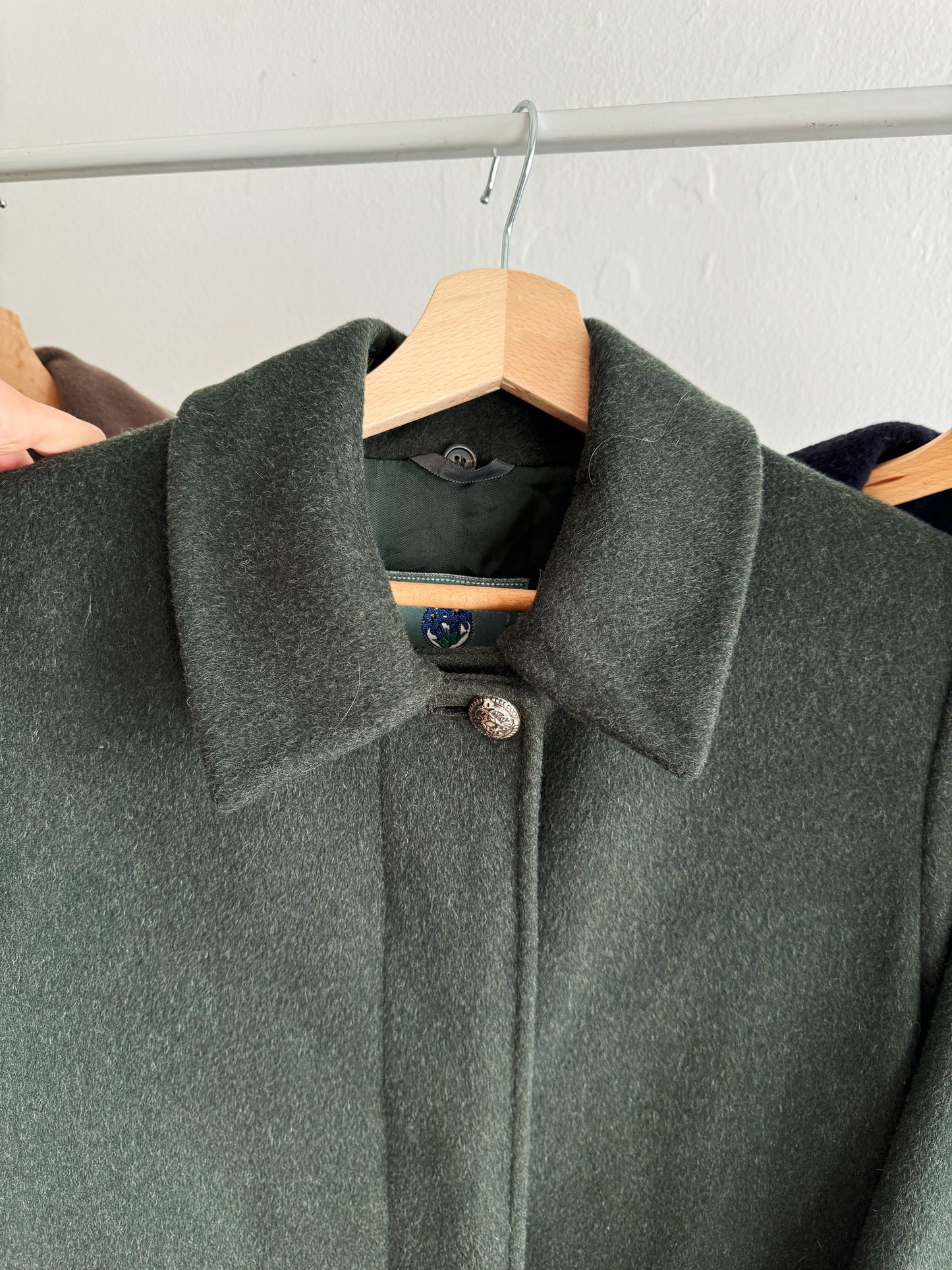 Cappotto loden verde 40