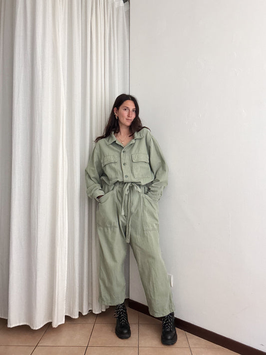 Tuta verde Levis XL