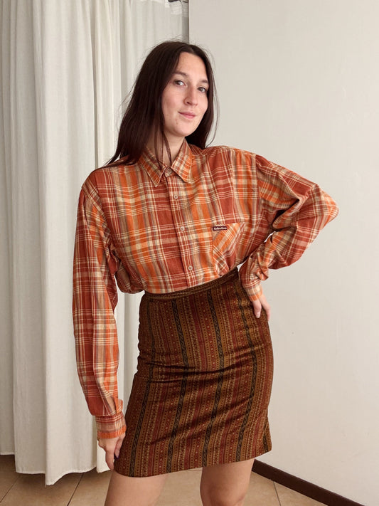 Gonna in velluto autunnale 38/40