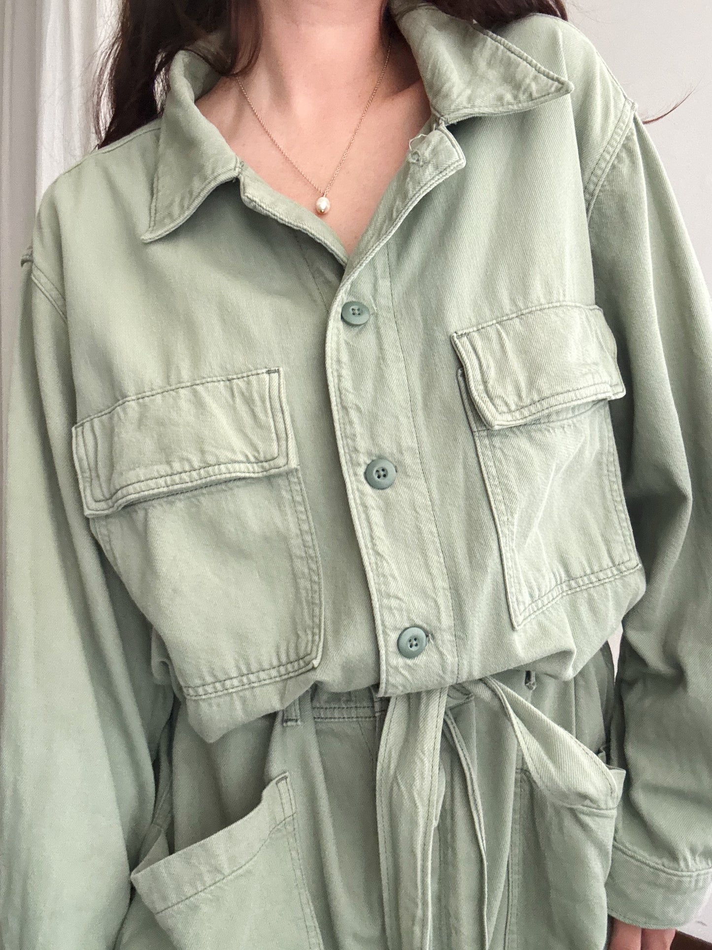 Tuta verde Levis XL