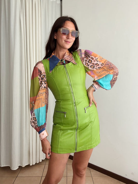 Abito in pelle XS