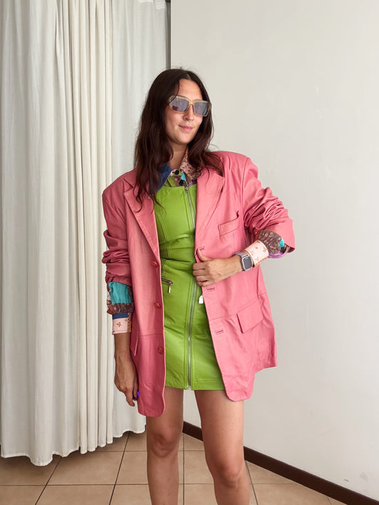 Blazer in pelle unisex 56