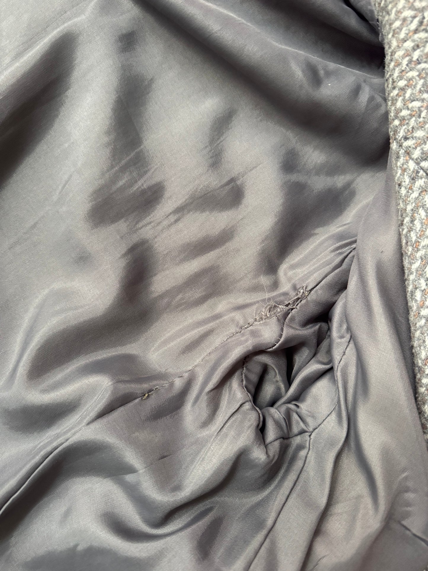 Cappotto lungo grigio M/L