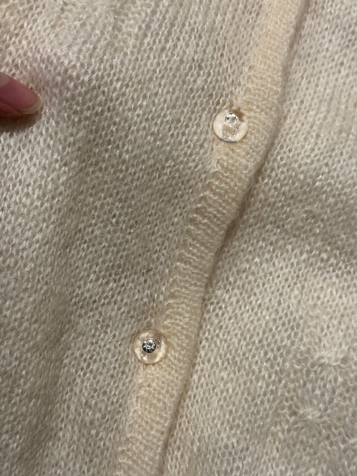 Cardigan bianco S