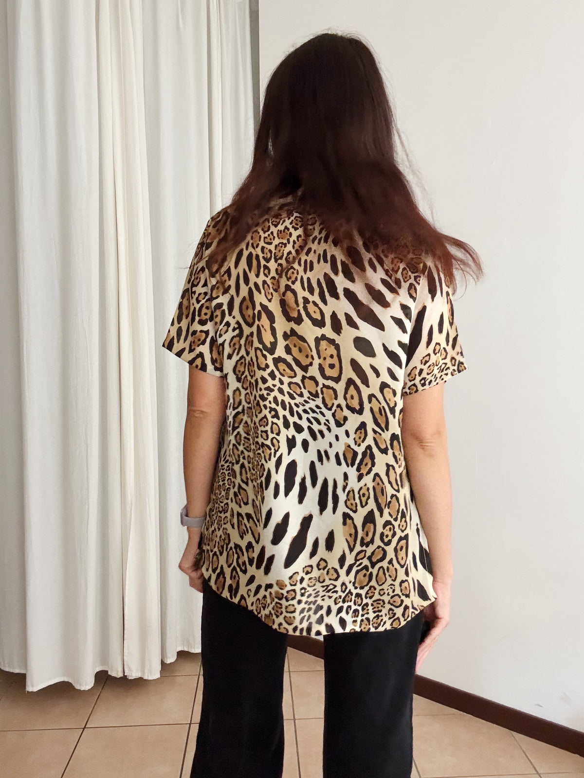 Camicia leopardata M