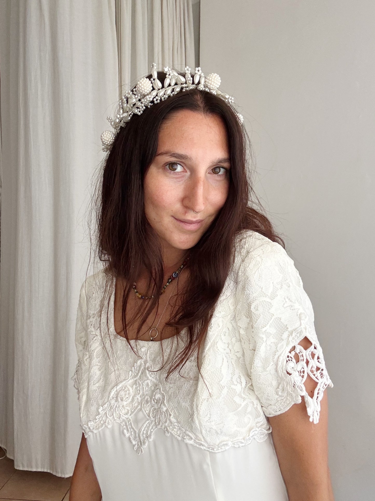Coroncina di perle