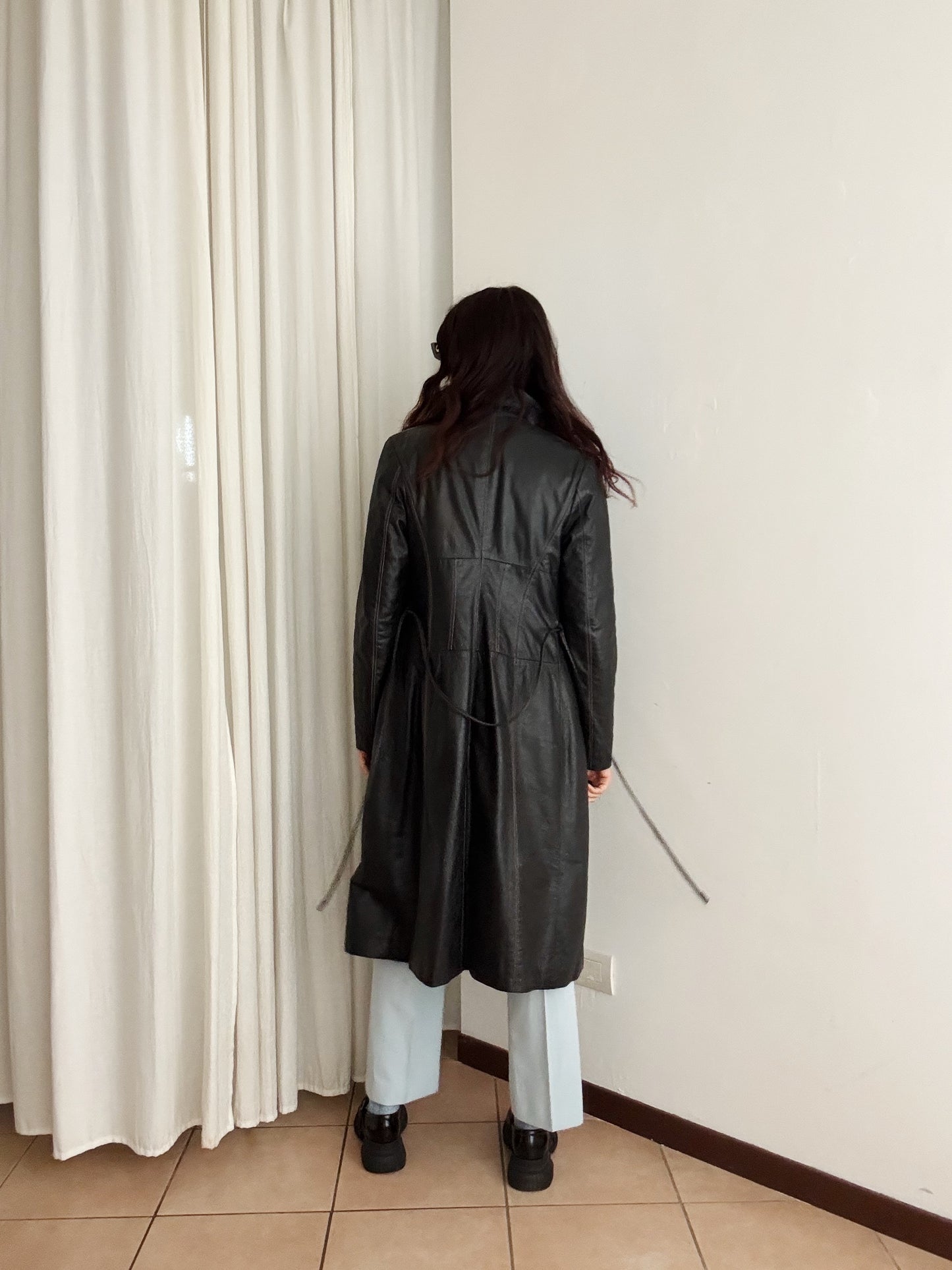 Giacca in pelle Alysi 46