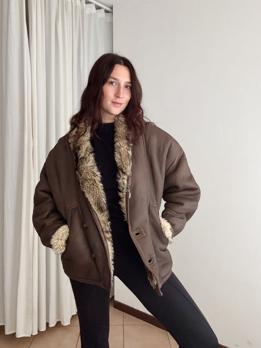 Montone unisex marrone M