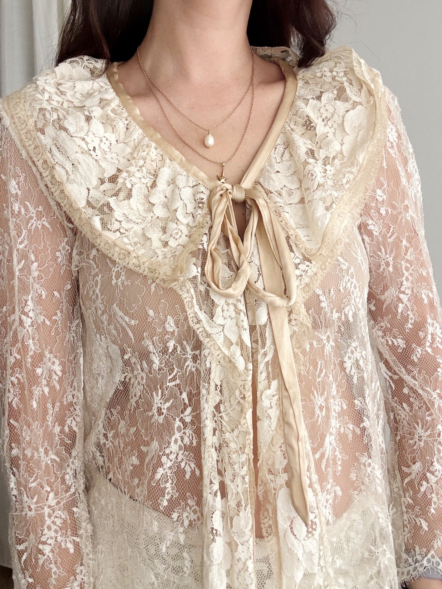 Blusa in pizzo M
