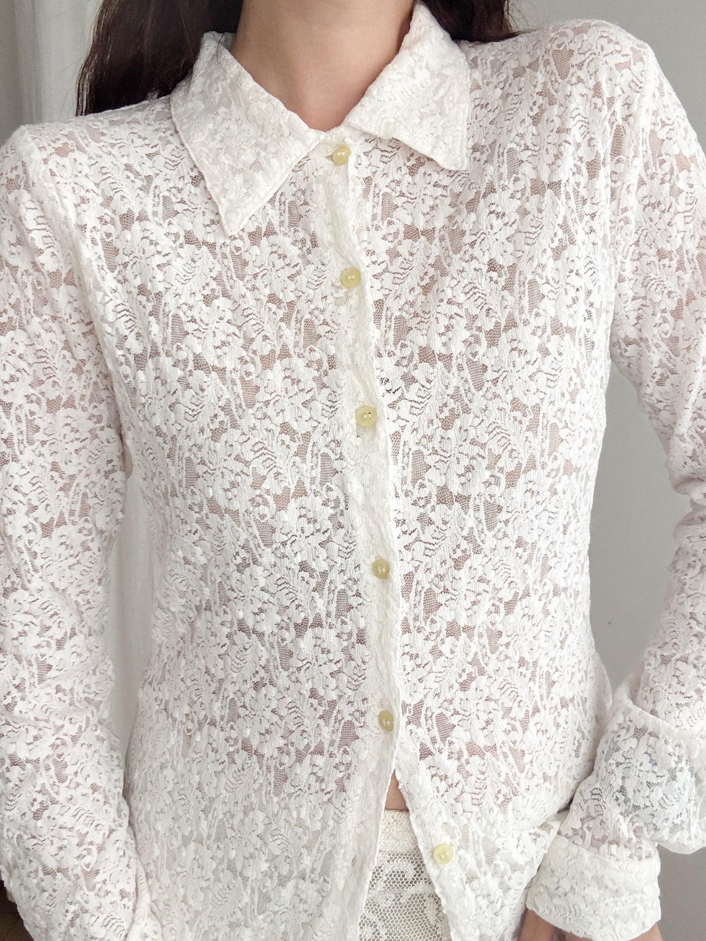 Camicia in pizzo 42/44