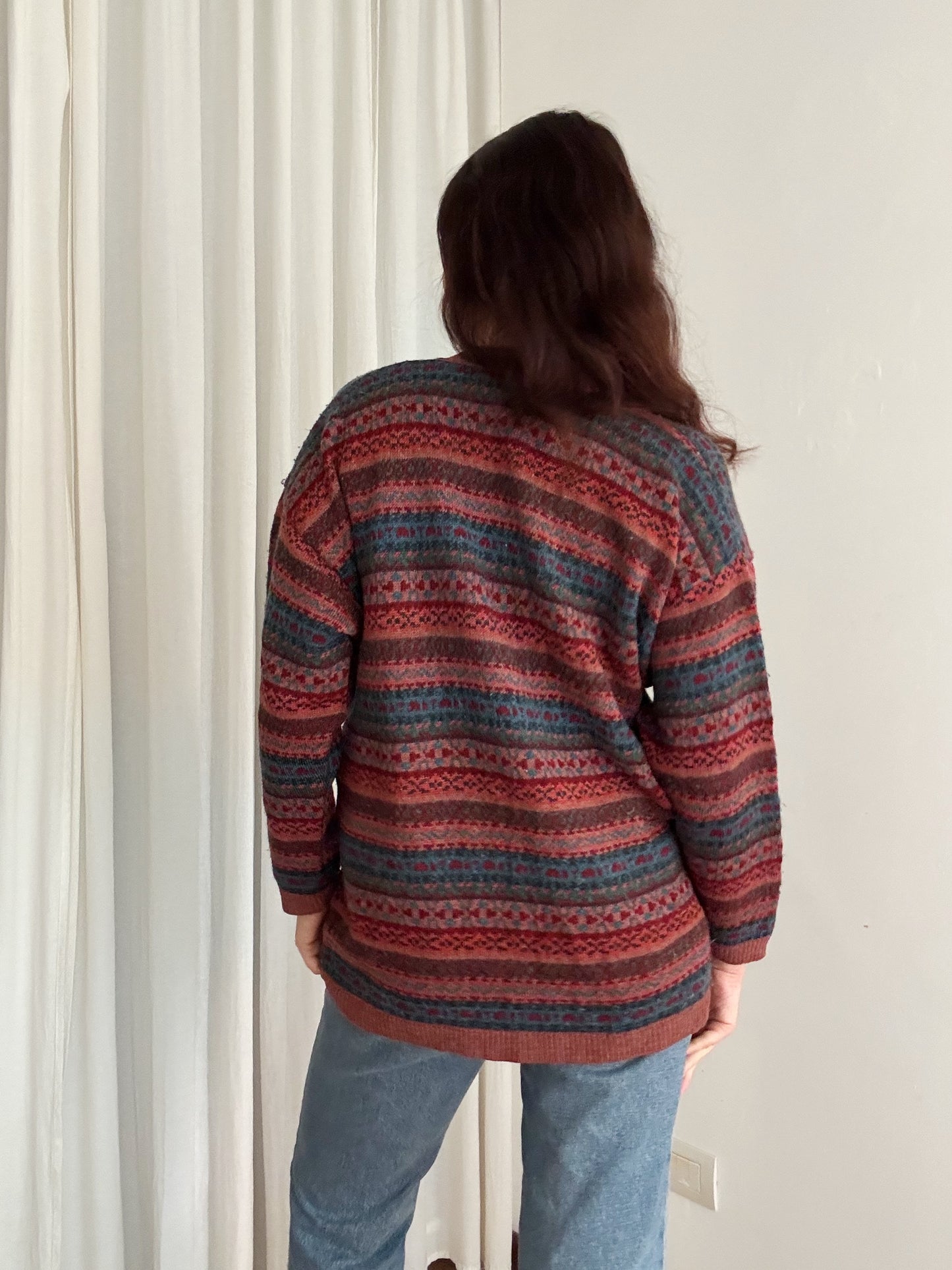 Maglione bordeaux 46